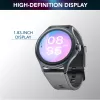Cellularline ION PRO Round Bluetooth® išmanusis laikrodis su programėle, 3,51 cm (1,38 colio), TFT, jutiklinis ekranas, 0,00064 GB, 98 g