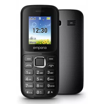 Emporia emporia313 4,5 cm (1,77 col.) 64,6 g Juoda Senjorų telefonas