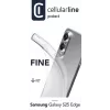 Cellularline Fine - Galaxy S25 Edge, Dėklas, Samsung, Galaxy S25 Edge, 16,9 cm (6,66 col.), Skaidrus