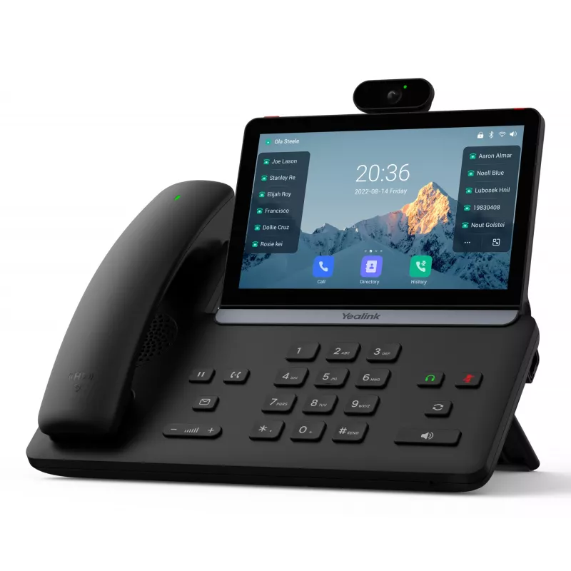 IP stalo telefonas Yealink SIP-T88V Pro — jutiklinis ekranas, HD garsas, SIP