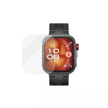 Ekrano apsauga PanzerGlass, skirta Huawei Watch Fit 4 Pro — grūdintas stiklas, atsparus įbrėžimams, tikslus iškirpimas