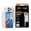 Apsauginis dėklas PanzerGlass, skirtas iPhone 17 Pro, 3-in-1 — CARE serija, privatumo apsauga, integruotas kameros dangtelis