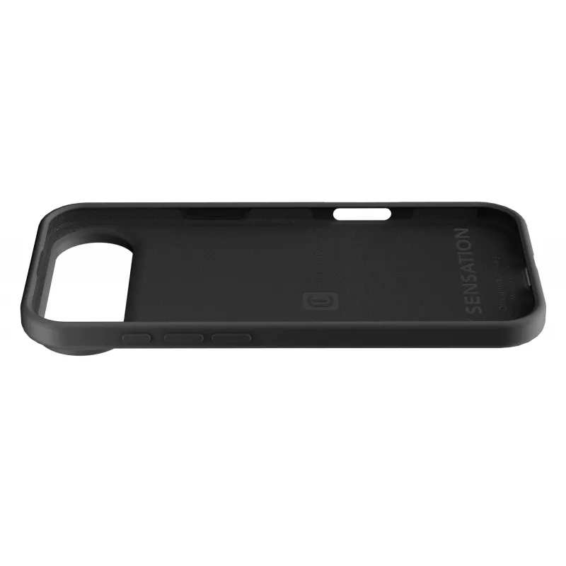 Cellularline Sensation - iPhone Air itin minkštas silikoninis dėklas su minkštu paviršiumi, puikiai tinkantis apsaugoti kiekvieną jūsų iPhone Air detalę su elegancija ir komfortu.