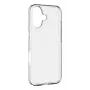 Cellularline Clear Protect - iPhone 17 kietas dėklas su guminiais kraštais