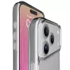 Cellularline Clear Protect - iPhone 17 Pro kietas dėklas su guminiais kraštais