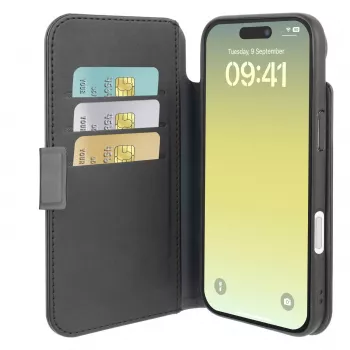 Cellularline Book Agenda - iPhone Air odinės apdailos knyginis dėklas su magnetiniu užsegimu