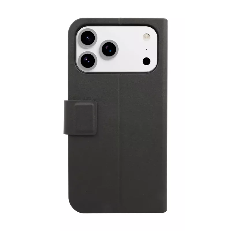 Cellularline Book Agenda - iPhone 17 Pro odinės išvaizdos dėklas-knygelė su magnetiniu užsegimu