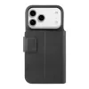 „Cellularline Book Agenda“ – odą primenantis „iPhone 17 Pro Max“ knygelės tipo dėklas su magnetiniu užsegimu