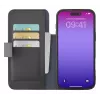 „Cellularline Book Agenda“ – odą primenantis „iPhone 17 Pro Max“ knygelės tipo dėklas su magnetiniu užsegimu