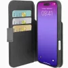 „Cellularline Book Agenda“ – odą primenantis „iPhone 17 Pro Max“ knygelės tipo dėklas su magnetiniu užsegimu