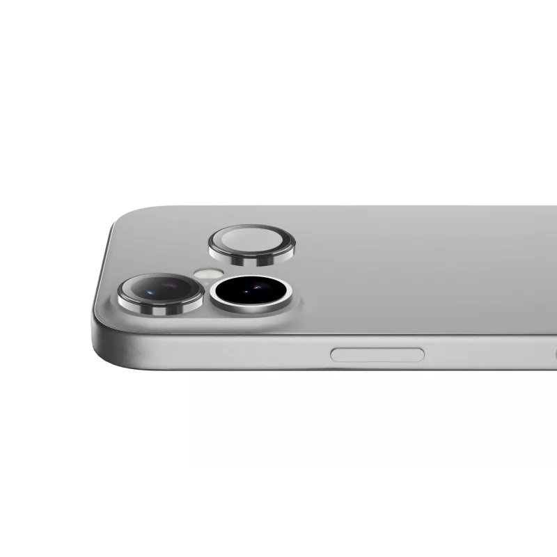 Cellularline Camera Lens Ring - iPhone 17 Grūdintas stiklas kameros apsaugai