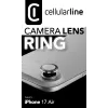 Cellularline kameros objektyvo žiedas – iPhone Air grūdintas stiklas kameros apsaugai