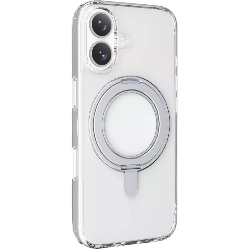 „Cellularline Spin Mag“ – „iPhone 17“ dėklas su pasukamu žiedo laikikliu, suderinamas su „MagSafe“ ekosistema
