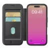 Cellularline Daily Mag - iPhone 17 Knygelės tipo dėklas su pusiau permatoma kieta nugarėle, suderinama su MagSafe® ekosistema