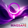 Cellularline Daily Mag - iPhone 17 Knygelės tipo dėklas su pusiau permatoma kieta nugarėle, suderinama su MagSafe® ekosistema
