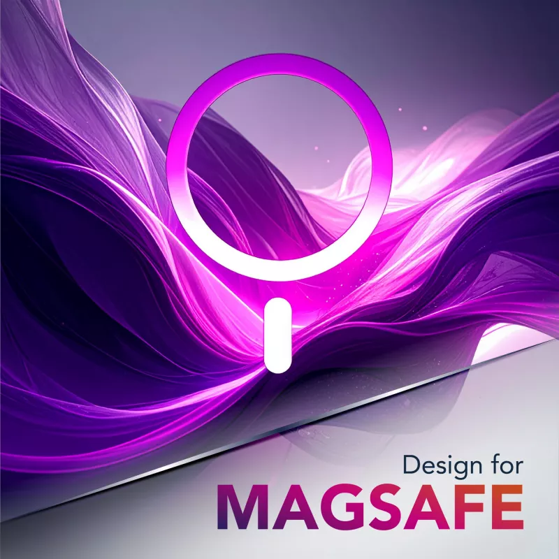 Cellularline Daily Mag - iPhone 17 Knygelės tipo dėklas su pusiau permatoma kieta nugarėle, suderinama su MagSafe® ekosistema