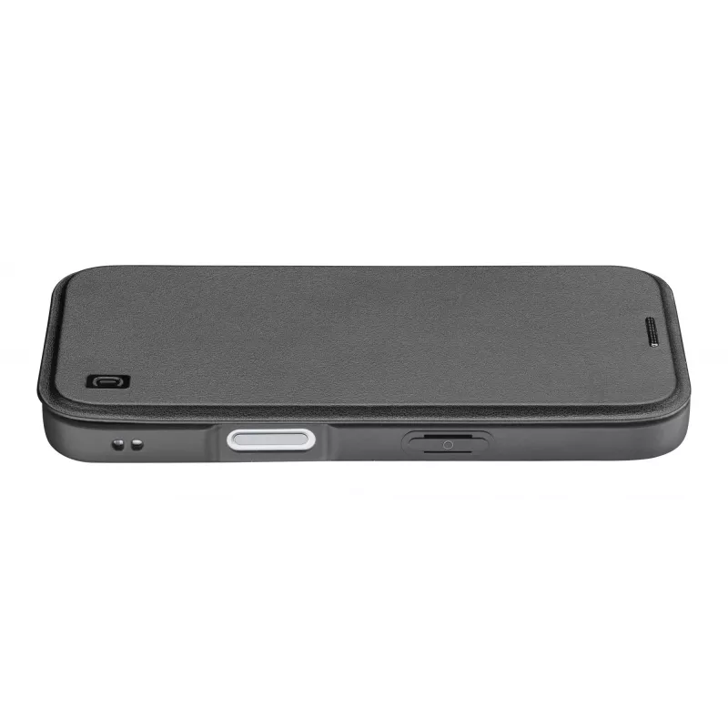 Cellularline Daily Mag - iPhone 17 Pro knygelės tipo dėklas su pusiau permatoma kieta nugarėle, suderinama su MagSafe® ekosistema