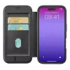 Cellularline Daily Mag - iPhone 17 Pro knygelės tipo dėklas su pusiau permatoma kieta nugarėle, suderinama su MagSafe® ekosistema