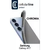 Cellularline Chroma - Galaxy A17 Spalvingas minkštos gumos dėklas, Dangtelis, Samsung, Galaxy A17, 17 cm (6,7 colio), Juoda