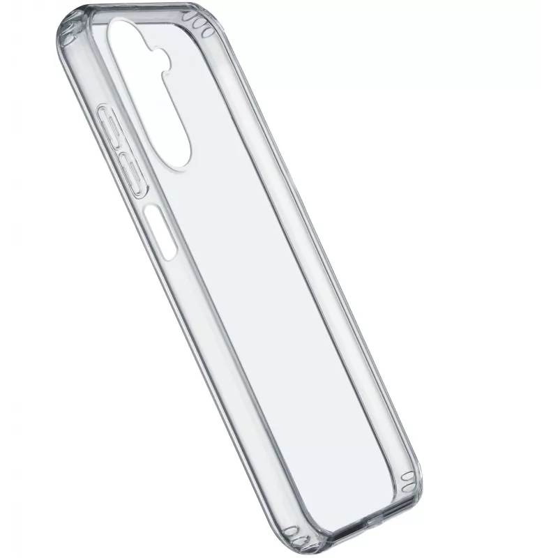 Cellularline Clear Strong - Galaxy A17 kietas dėklas su guminiais kraštais