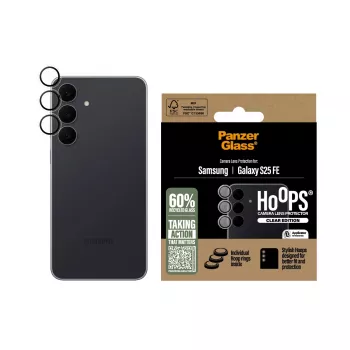 Fotoaparato objektyvo apsauga PanzerGlass Samsung Galaxy S25 FE 5G atspari įbrėžimams ir smūgiams