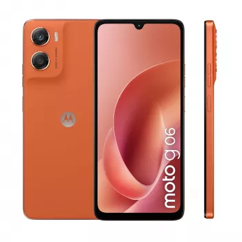 Motorola moto g06 17,5 cm (6,88 col.) Dual SIM Android 15 4G USB Type-C 4 GB 256 GB 5200 mAh Oranžinė