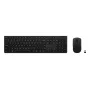 Klaviatūros ir pelės rinkinys Lenovo 4X31R64328 — viso dydžio (100 %), radijo dažnio belaidis + Bluetooth, vokiškas išdėstymas, juodas