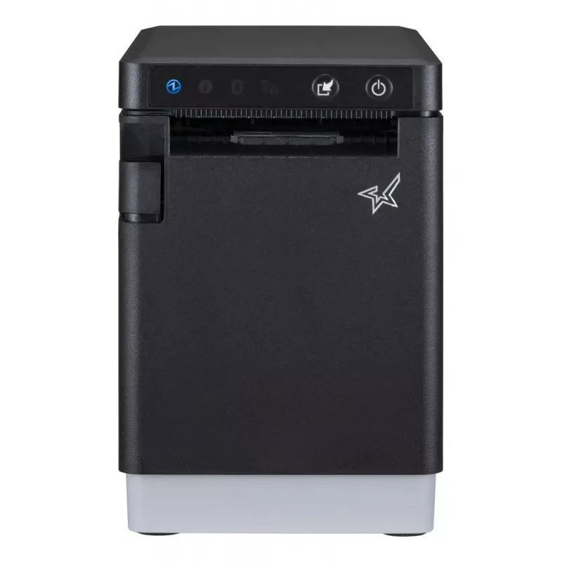 Etikečių spausdintuvas Star Micronics mC-Label2 — Tiesioginis terminis 300x300 DPI, 180 mm/s, 20–60 mm plotis, Ethernet/Wi‑Fi/Bluetooth