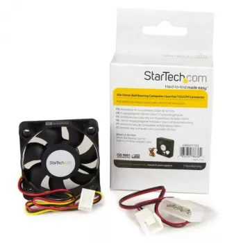 StarTech.com 50x10 mm pakaitinis rutulinis kompiuterio korpuso ventiliatorius TX3/LP4 jungtis