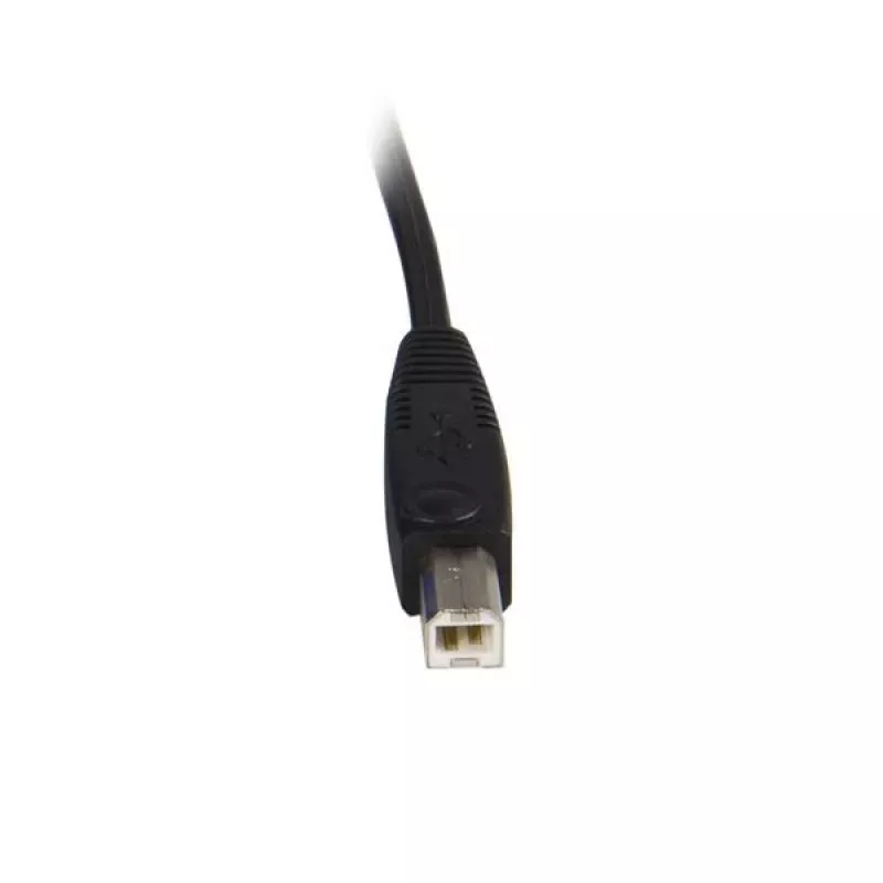 StarTech.com 10 pėdų 2 viename universalus USB KVM laidas, 3 m, USB, USB, VGA, juodas, USB A + VGA