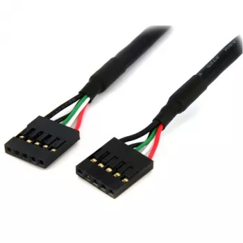 StarTech.com 18in vidinis 5 kontaktų USB IDC pagrindinės plokštės antraštės kabelis – F/F