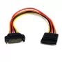 StarTech.com 8 colių 15 kontaktų SATA maitinimo ilginamasis kabelis, 0,2032 m, kištukas, lizdas, įvairiaspalvis, 17 g, 125 mm