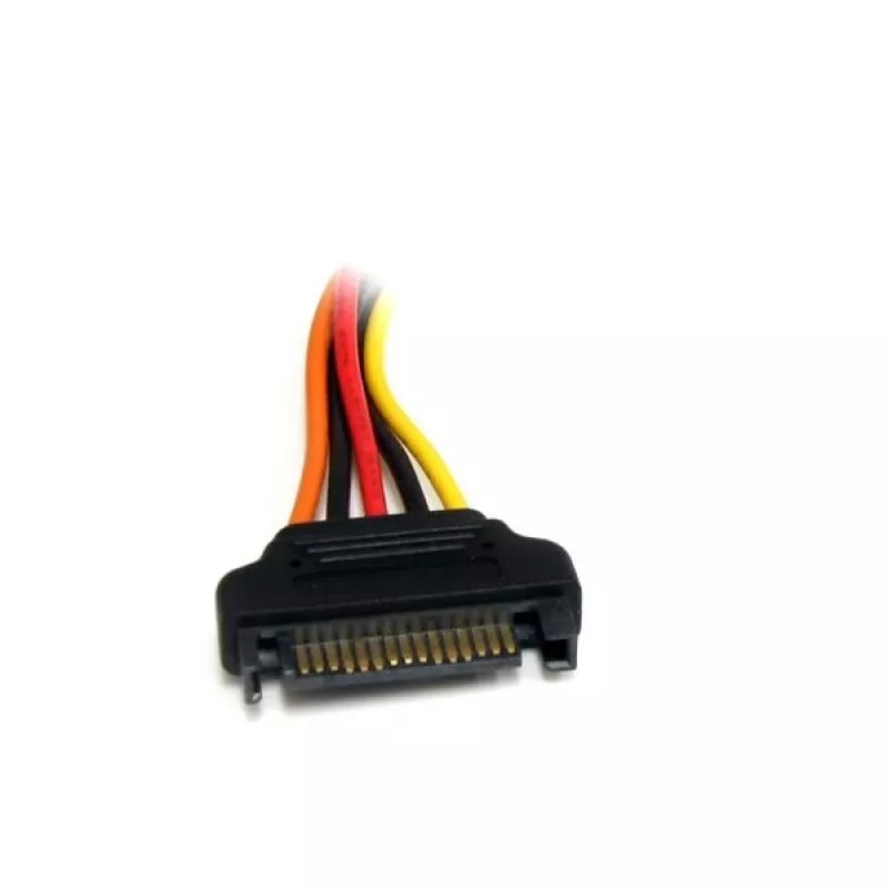 StarTech.com 8 colių 15 kontaktų SATA maitinimo ilginamasis kabelis, 0,2032 m, kištukas, lizdas, įvairiaspalvis, 17 g, 125 mm
