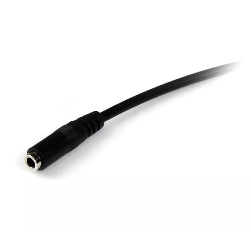 StarTech.com 1 m 3,5 mm 4 polių TRRS ausinių ilginimo laidas - V/M