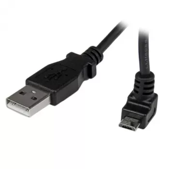 StarTech.com 2 m Micro USB laidas - A į viršų kampuotą Micro B