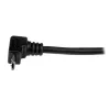StarTech.com 2 m Micro USB laidas - A į viršų kampuotą Micro B