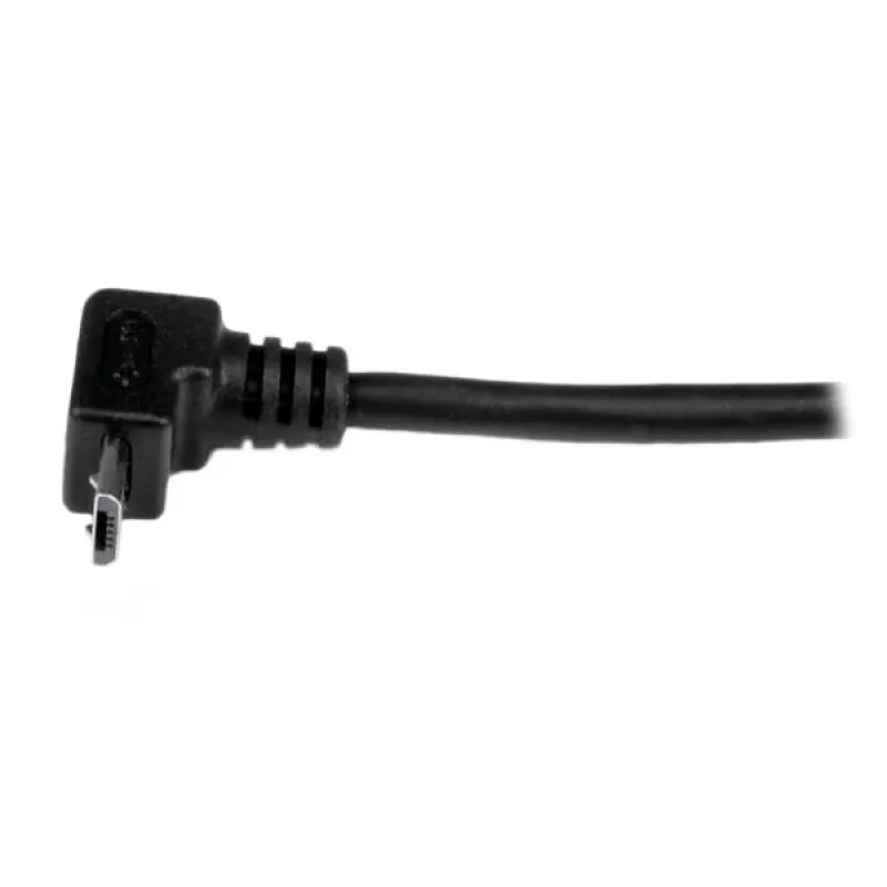 StarTech.com 2 m Micro USB laidas - A į viršų kampuotą Micro B