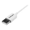 StarTech.com 2 m baltas „Micro USB“ laidas – A į „Micro B“