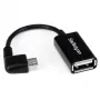 StarTech.com 5 colių kampinis mikro USB į USB OTG pagrindinio įrenginio adapteris M/F