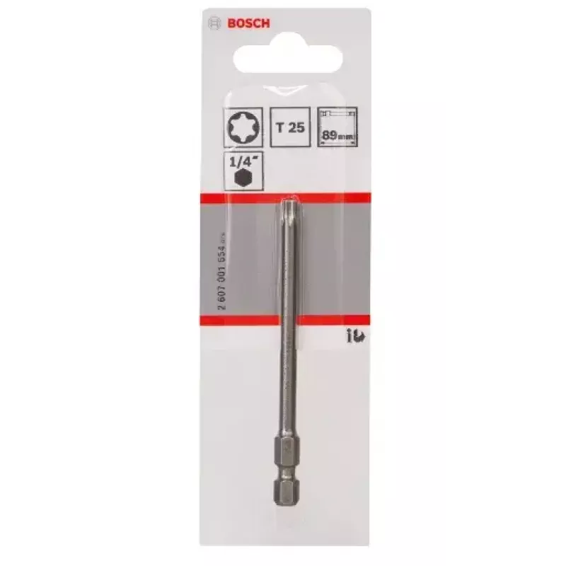 Atsuktuvo antgalis Bosch 2607001654 T25 itin kietas 89mm