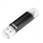 Hama Laeta Twin, 32GB, USB atmintukas, USB Type-A / Micro-USB 3.2 Gen 1 (3.1 Gen 1), juodas