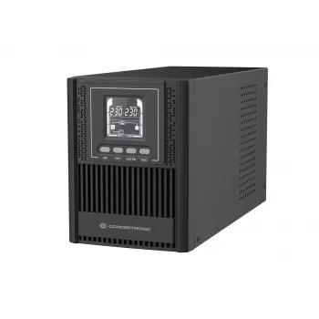 Conceptronic ZEUS52ES1K 1000VA 900W internetinis bokštinis UPS, Schuko