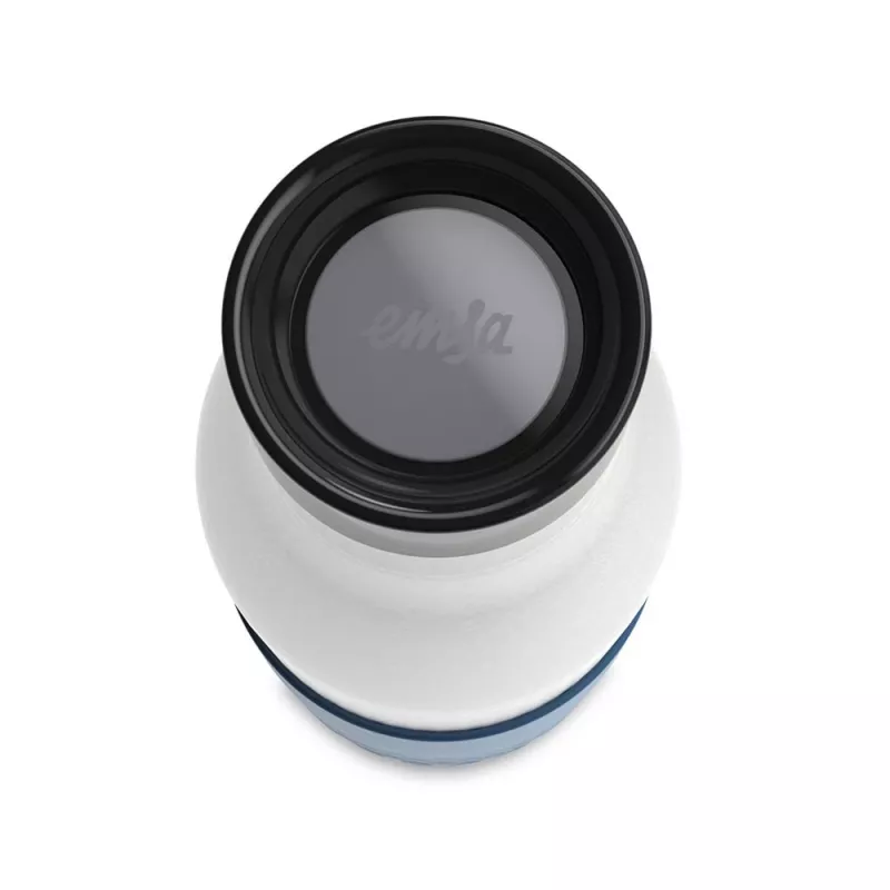 EMSA Bludrop Sleeve N3110700 geriamasis butelis Fitnesas, Sportas 500 ml Nerūdijantis plienas Mėlyna, Nerūdijantis plienas