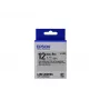 Epson Label Cartridge Matte LK-4SBE Juoda/Matt Sidabrinė 12mm (9m)