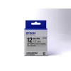 Epson Label Cartridge Matte LK-4SBE Juoda/Matt Sidabrinė 12mm (9m)