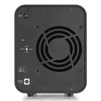 Disk Array TerraMaster D2-320 2 diskai HDD SSD kompaktiškas darbalaukio