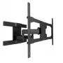 Chief lankstus lauko sieninis tvirtinimas, 68 kg, 81,3 cm (32 coliai), 2,03 m (80 colių), 75 x 75 mm, 709 x 444 mm, -15 - 15°