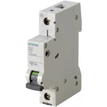 Siemens 5SL6106-6 grandinės pertraukiklis Miniatiūrinis grandinės pertraukiklis B tipo 1