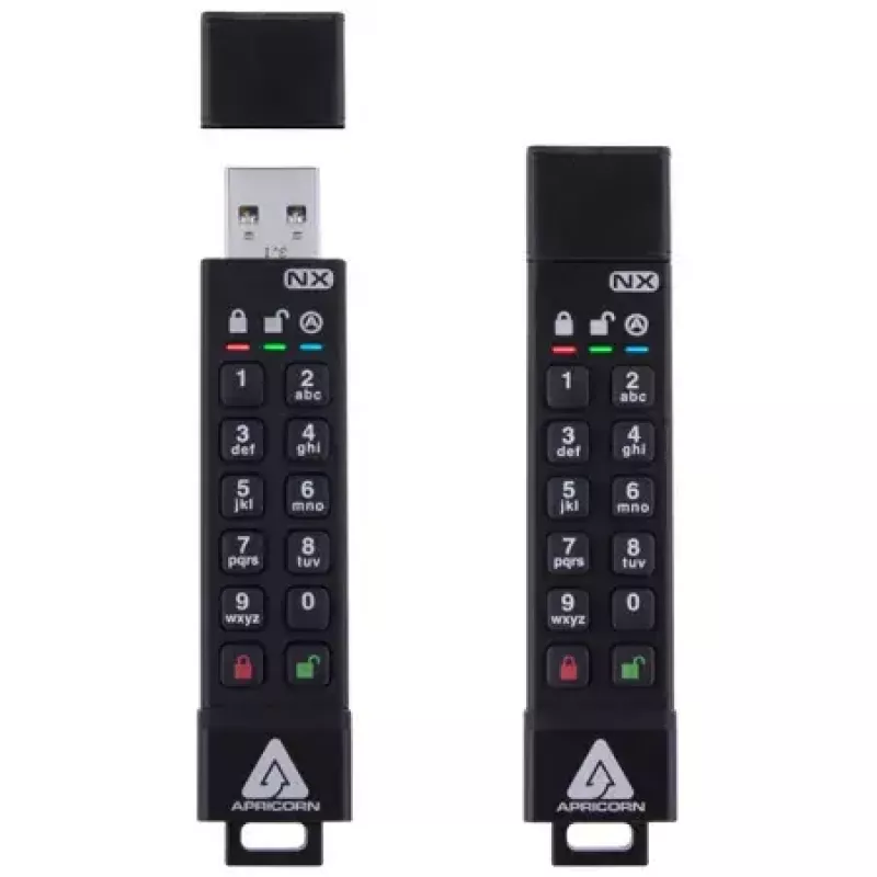 USB atmintinė Apricorn 64GB USB Type-A 3.2 Gen 2 ASK3-NX-64GB