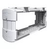 Dataflex Viewlite kompiuterio laikiklis - stalo 100, 30 kg, ABS sintetika, balta
